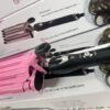 Плойка на пять волн Hair Curler с керамическим покрытием  KR-8832 Розовый