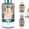 Портативный автоматический очиститель кистей для макияжа Makeup Brush Cleaner USB Белый RD-1805