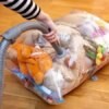 Вакуумные пакеты Vacuum Bag для хранения одежды 80x110 см Прозрачные