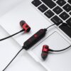 Магнитные беспроводные наушники с плеером Bluetooth MG-G20 Bluetooth 4.2 Красный