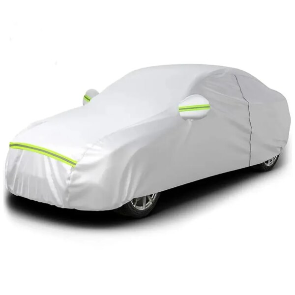 Автомобильный защитный тент-чехол для автомобиля XL 540*175*120 см Водонепроницаемый защитный тент на машину