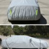 Автомобильный защитный тент-чехол для автомобиля XL 540*175*120 см Водонепроницаемый защитный тент на машину