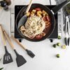 Силиконовый кухонный набор принадлежностей Kitchen stuff 12 предметов BLACK