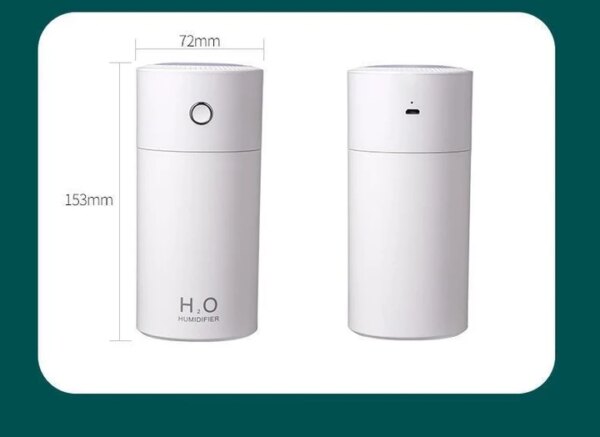 Увлажнитель воздуха с подсветкой H2O Colorful HUMIDIFIER белый, USB