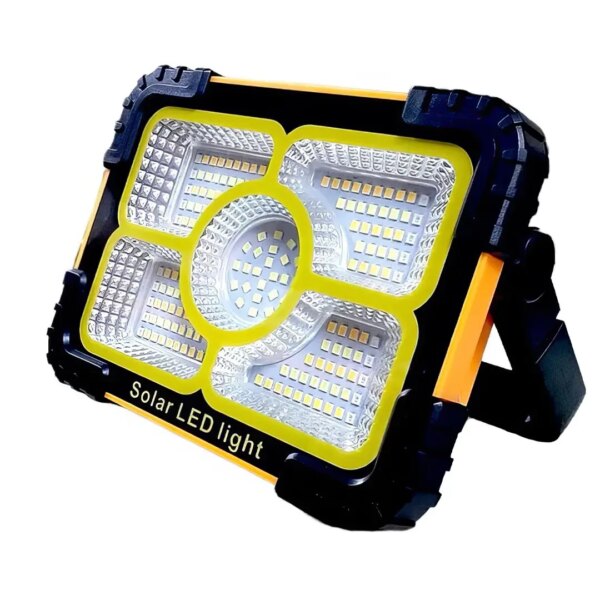 Аккумуляторный фонарик на солнечной батарее LED JN-882 Переносной фонарь-прожектор