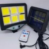 LED уличный светильник SL-F120 на солнечных батареях, автономный влагостойкий с датчиком движения для двора