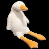 Подушка антистресс обнимашка в виде Гуся на 90 см Белый Мягкая игрушка Гусь для обнимашки