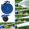 Шланг садовый 120 м для полива с распылителем 7 режимов работы V-HOSE PRO Синий