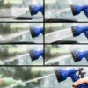 Шланг садовый 120 м для полива с распылителем 7 режимов работы V-HOSE PRO Синий