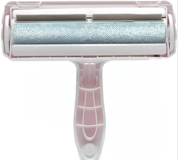 Щетка для сбора и удаления шерсти животных Белая Pet Hair Remover Roller ролик с контейнером для чистки