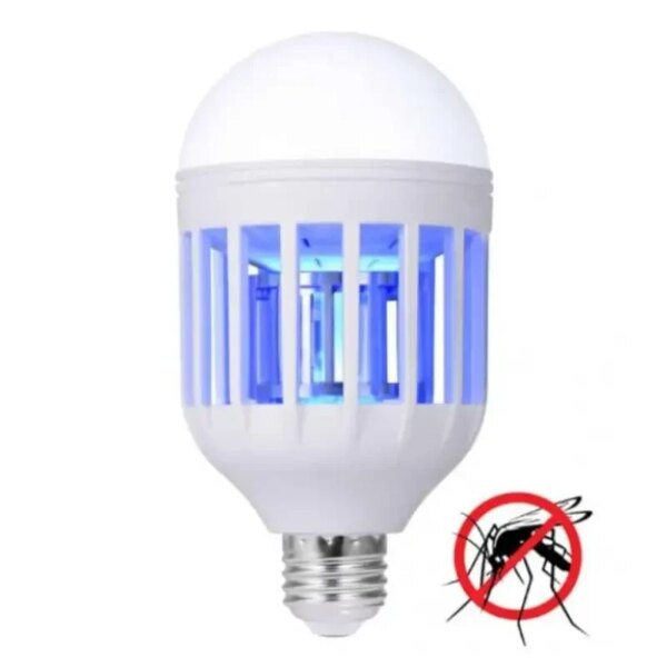 Лампочка отпугиватель от комаров ZappLight AND LY-577, Светодиодная лампа уничтожитель насекомых