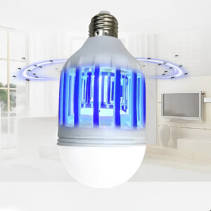 Лампочка отпугиватель от комаров ZappLight AND LY-577, Светодиодная лампа уничтожитель насекомых