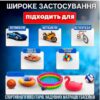 Автомобильный компрессор 12 вольт с фонарем и насадками для закачки шин, насос в машину от прикуривателя