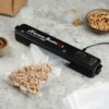 Вакуумный упаковщик для кухни Вакууматор бытовой vacuum sealer Продуктовый вакуумный упаковщик для дома
