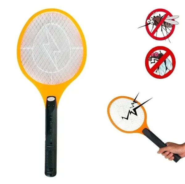 Мухобойка электрическая от насекомых, Аккумуляторная мухобойка, Bug catcher