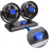Автомобильный вентилятор CAR SMALL FAN 12V F30  Двойной вентилятор на приборную панель 12 В