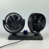 Автомобильный вентилятор CAR SMALL FAN 12V F30  Двойной вентилятор на приборную панель 12 В