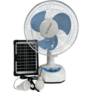 Портативный аккумуляторный вентилятор с солнечной батареей SONALAS SL-662