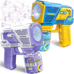 Игрушечный пистолет Бластер генератор мыльных пузырей Bubble Gun P162