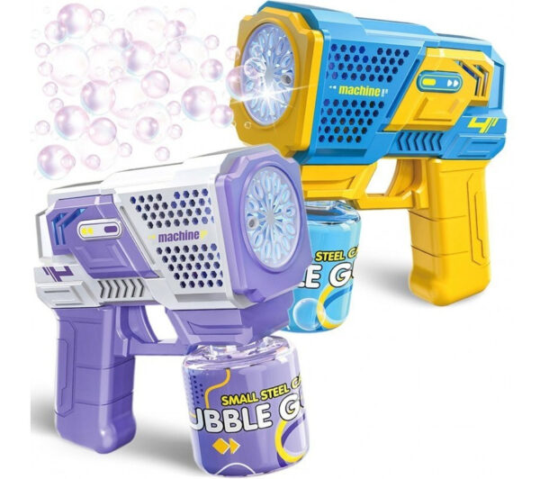 Игрушечный пистолет Бластер генератор мыльных пузырей Bubble Gun P162