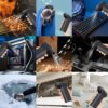 Мини турбовентилятор 5000мАч, от USB, ZY7400-SE/PRO / Аккумуляторная воздуходувка / Портативный турбофен