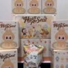 Мягкая игрушка Лабубу Монстры 15см Pop Розовый плюшевый брелок-сюрприз на рюкзак