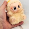 Мягкая игрушка Лабубу, брелок коллекционная 15 см Желтый