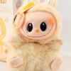 Мягкая игрушка Лабубу, брелок коллекционная 15 см Желтый