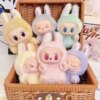 Плюшевая игрушка "Labubu", Лабубу, 15 см, Фиолетовый Коллекционная игрушка