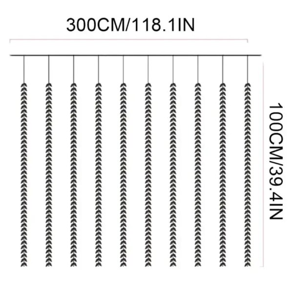 УЦЕНКА! Гирлянда 200 Led зеленая ива теплый белый SF-56 (Нет упаковки 3043)