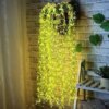УЦЕНКА! Гирлянда 200 Led зеленая ива теплый белый SF-56 (Нет упаковки 3043)