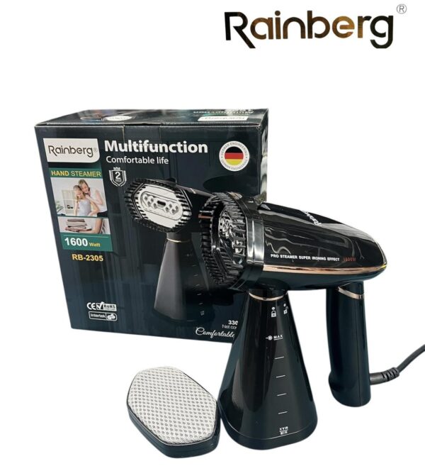 Отпариватель вертикальный для одежды Rainberg RB-2305 1600 Вт Пароочиститель для штор и постельного белья