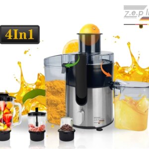 Соковыжималка электрическая 4в1 (блендер, мимиксер, кофемолка) 3000 Вт Zepline ZP-122 Универсальный кухонный к