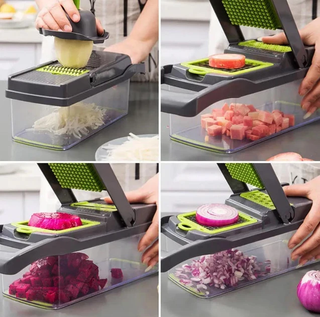 Ручной мультислайсер 14в1 Kitchen Ideas Veggie Slicer HA-347