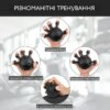 Эспандер для кистей с двумя уровнями нагрузки из силикона и металла для тренировки пальцев YJ-8819