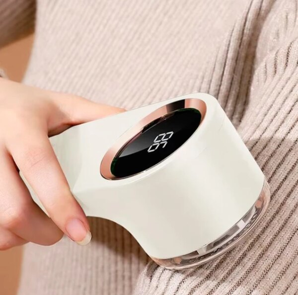 Машинка для удаления катышков shaver LY-950 с Type-C зарядкой, беспроводная, белая