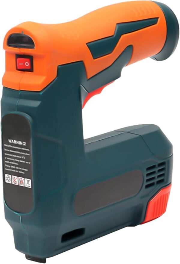 Беспроводной гвоздезабиватель-степлер 2-в-1 Cordless Nailer Stapler 21 в 1, аккумуляторный