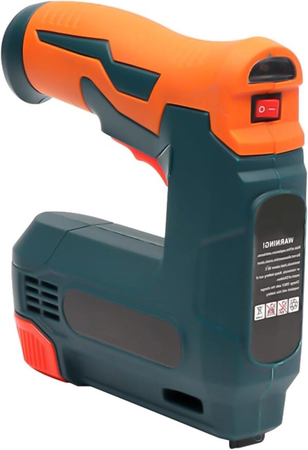 Беспроводной гвоздезабиватель-степлер 2-в-1 Cordless Nailer Stapler 21 в 1, аккумуляторный
