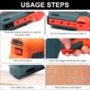 Беспроводной гвоздезабиватель-степлер 2-в-1 Cordless Nailer Stapler 21 в 1, аккумуляторный