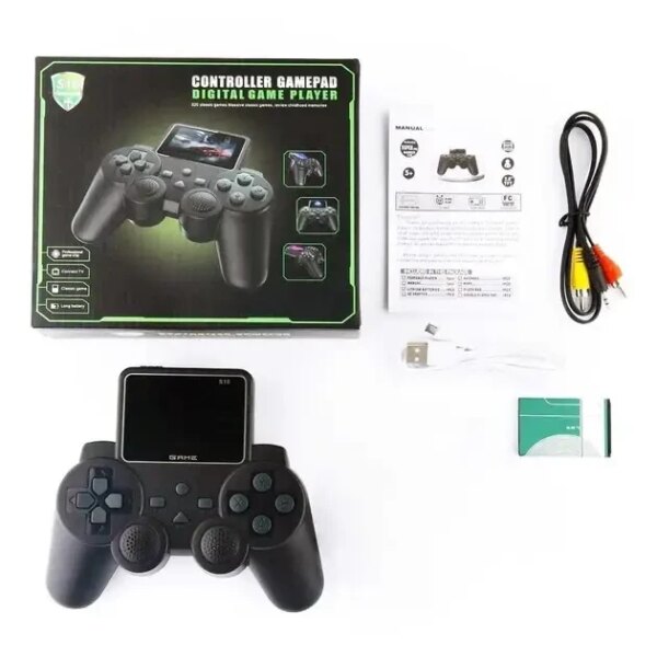 Портативная ретро мини игровая приставка с экраном 2.4 дюйма Gamepad S10 Игровая приставка на 520 игр