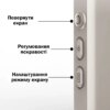 Магнитный экран/монитор для смартфонов с динамиками на заднюю панель телефона для селфи и блога Fotorgear X40
