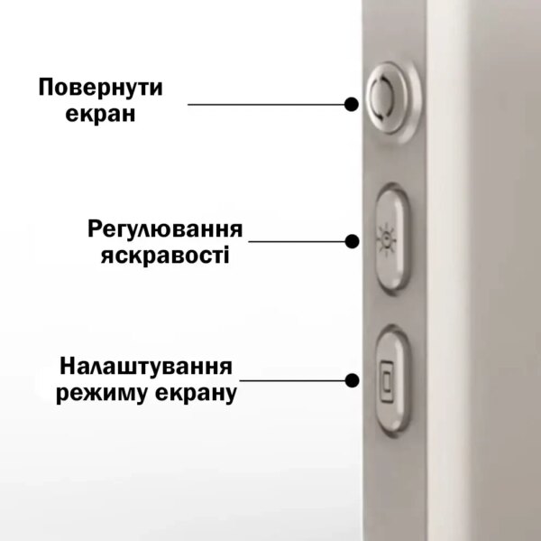 Магнитный экран/монитор для смартфонов с динамиками на заднюю панель телефона для селфи и блога Fotorgear X40