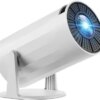 Профессиональный смарт проектор Andowl PR80 4K Ultra HD Pro с WIFI видеопроектор для дома и офиса портативный