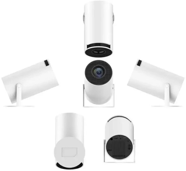 Профессиональный смарт проектор Andowl PR80 4K Ultra HD Pro с WIFI видеопроектор для дома и офиса портативный