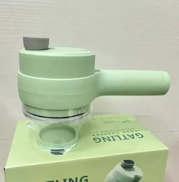 УЦЕНКА! Ручной электрический измельчитель для овощей 4 в 1 Food Chopper Catling (Повреждён контейнер 3103)