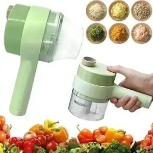УЦЕНКА! Ручной электрический измельчитель для овощей 4 в 1 Food Chopper Catling (Повреждён контейнер 3103)