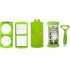 Овощерезка с насадками и контейнером 1.5 л для нарезки Nicer Dicer X3-180 29×14×12 см