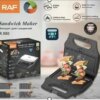 Мультипекарь мультимейкер со съемными формами 4 в 1 RAF R. 550 на 800 W