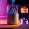 Ультразвуковой увлажнитель воздуха в стиле вулкана LAMP JSQ-1 280 мл Аромадиффузор-ночник для дома