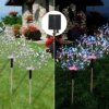 Уличные садовые фонари на солнечной батарее Фейерверк 200LED 2 шт SFK-41